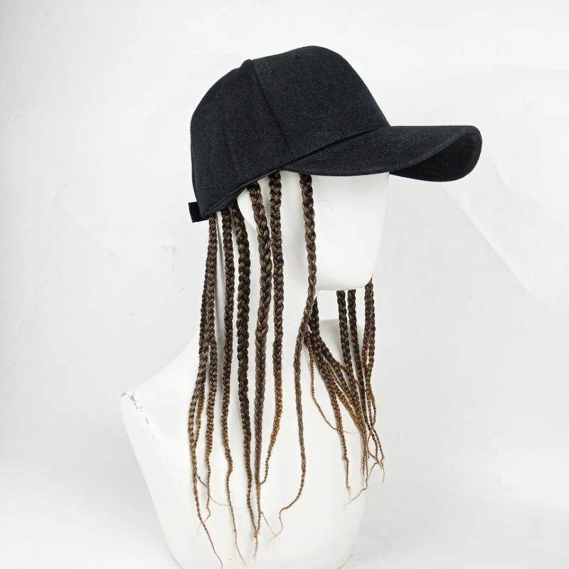 NNEIDS Dreadlocks Braid Hat Cap - 35Cm Length