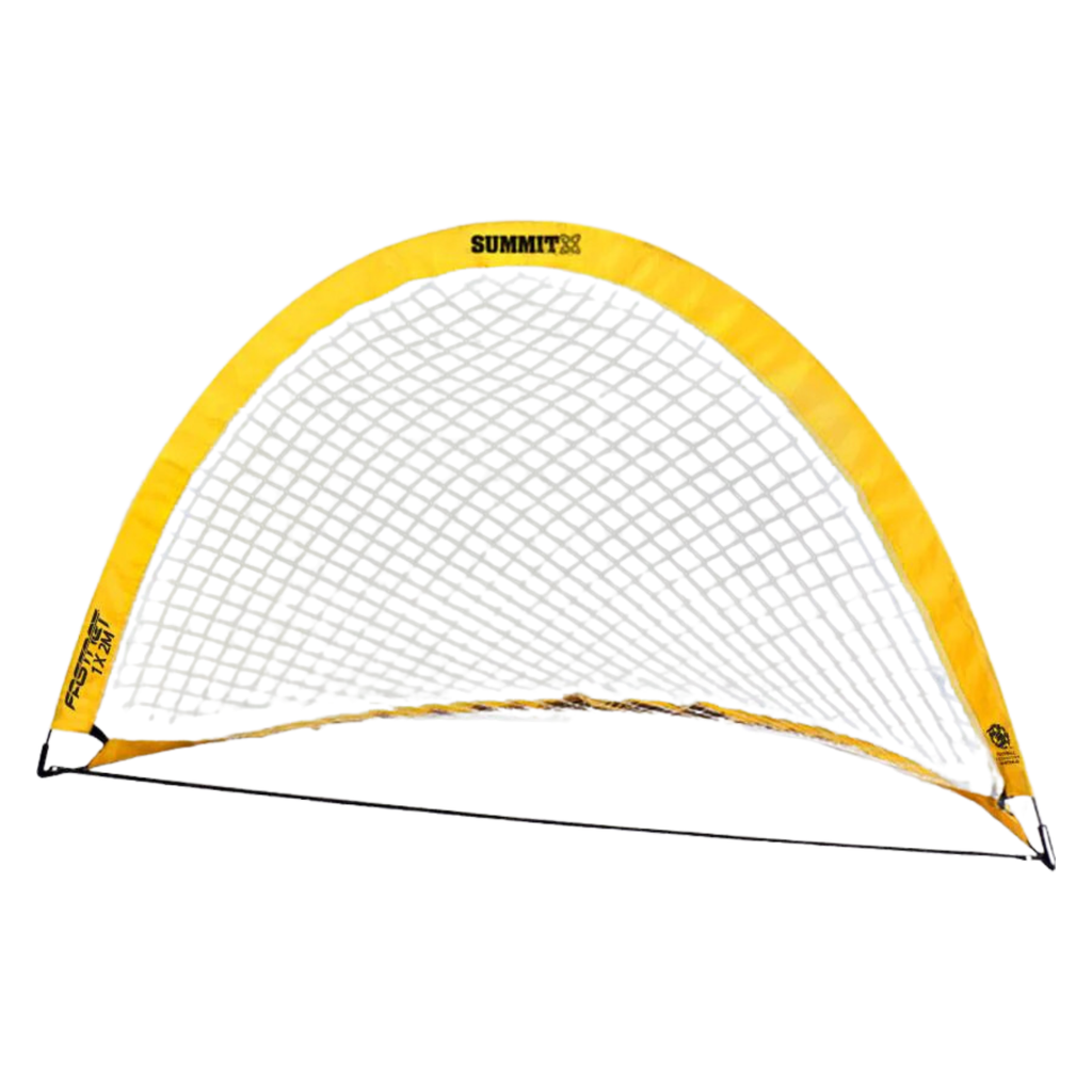 NNEDSZ Summit Pop Up Teardrop Advance FFA Half Dome Training Football Soccer Goal 2mx1m