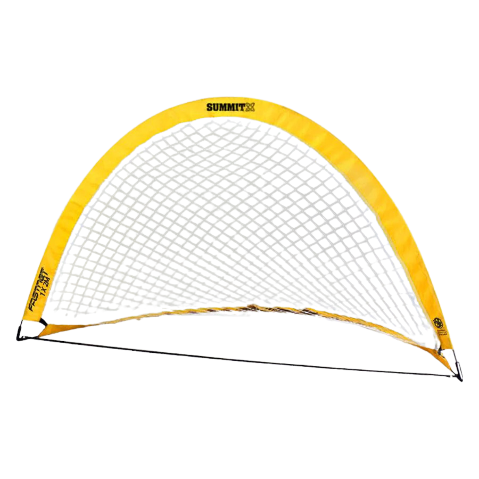 NNEDSZ Summit Pop Up Teardrop Advance FFA Half Dome Training Football Soccer Goal 2mx1m