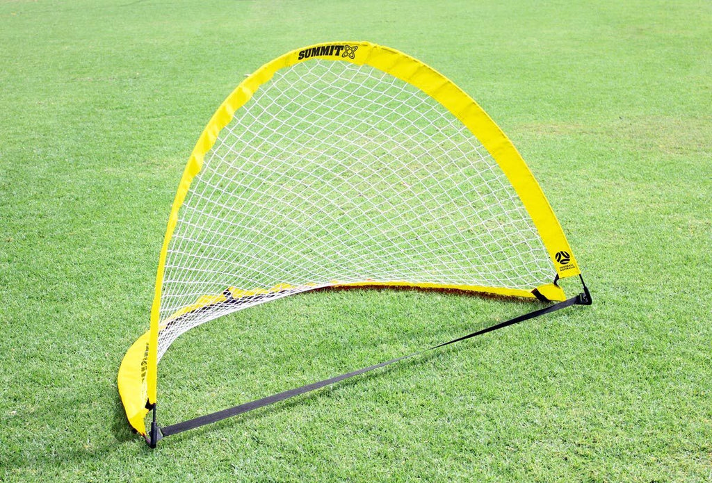 NNEDSZ Summit Pop Up Teardrop Advance FFA Half Dome Training Football Soccer Goal 2mx1m